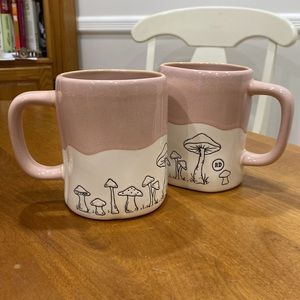 NWOT.  Rae Dunn, set of 2, 24oz., ceramic mugs.